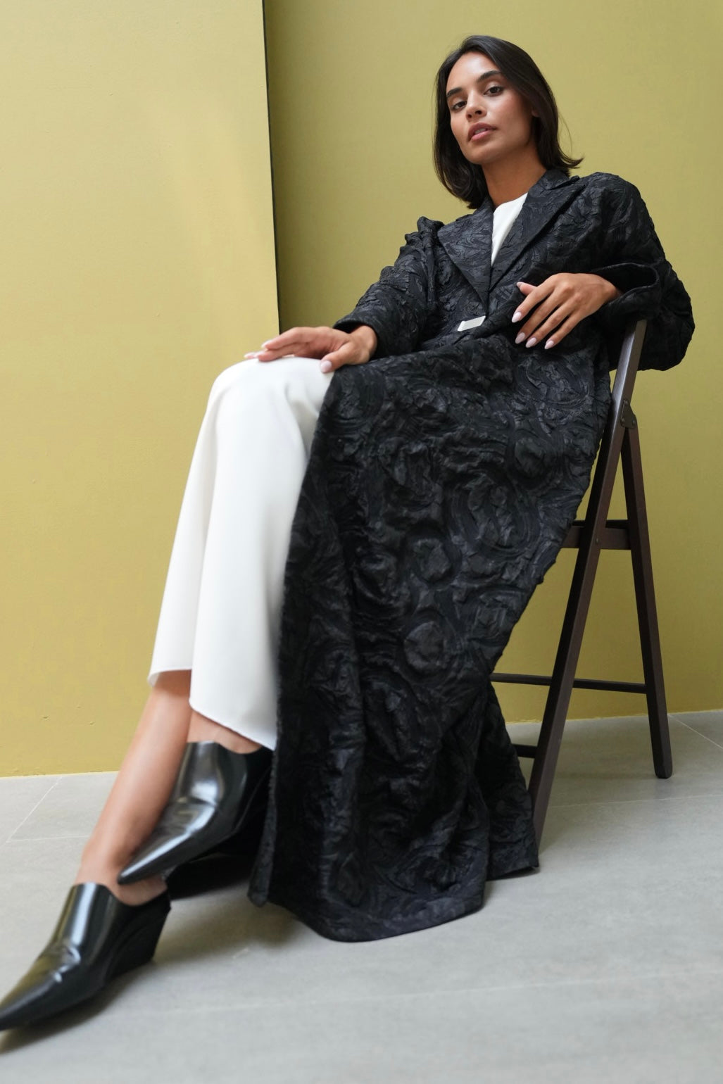 Black Abaya SD05-24