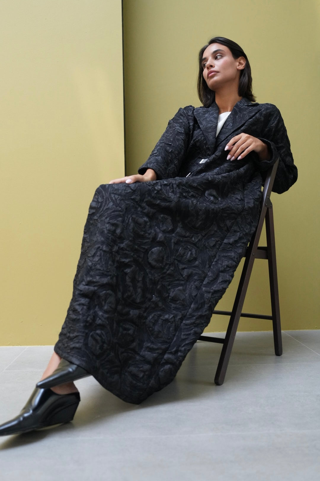 Black Abaya SD05-24