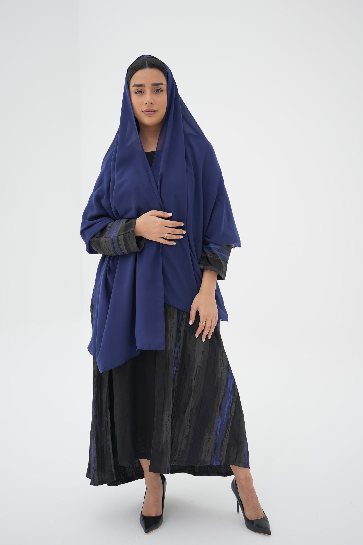 Blue Abaya SD06-24
