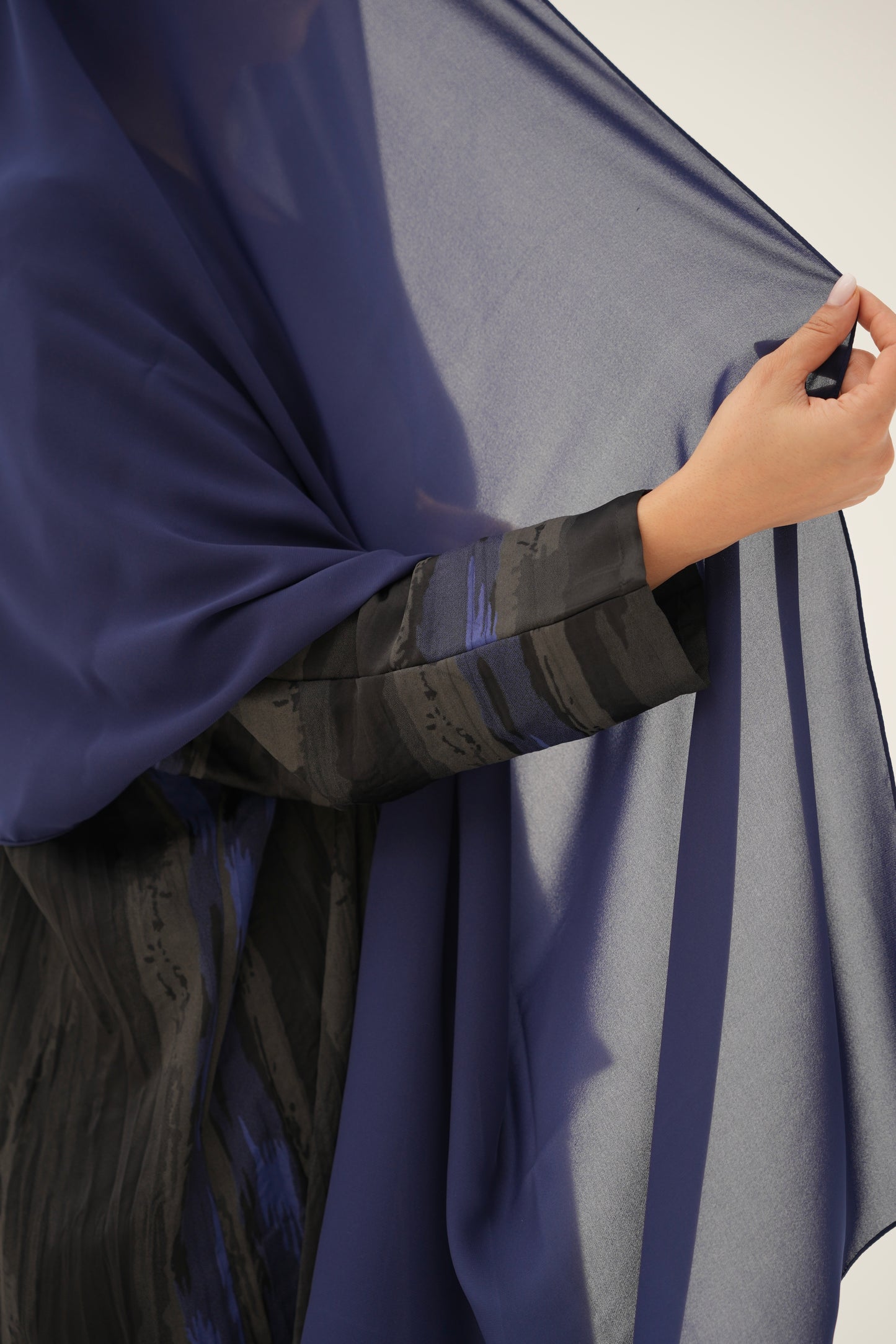 Blue Abaya SD06-24