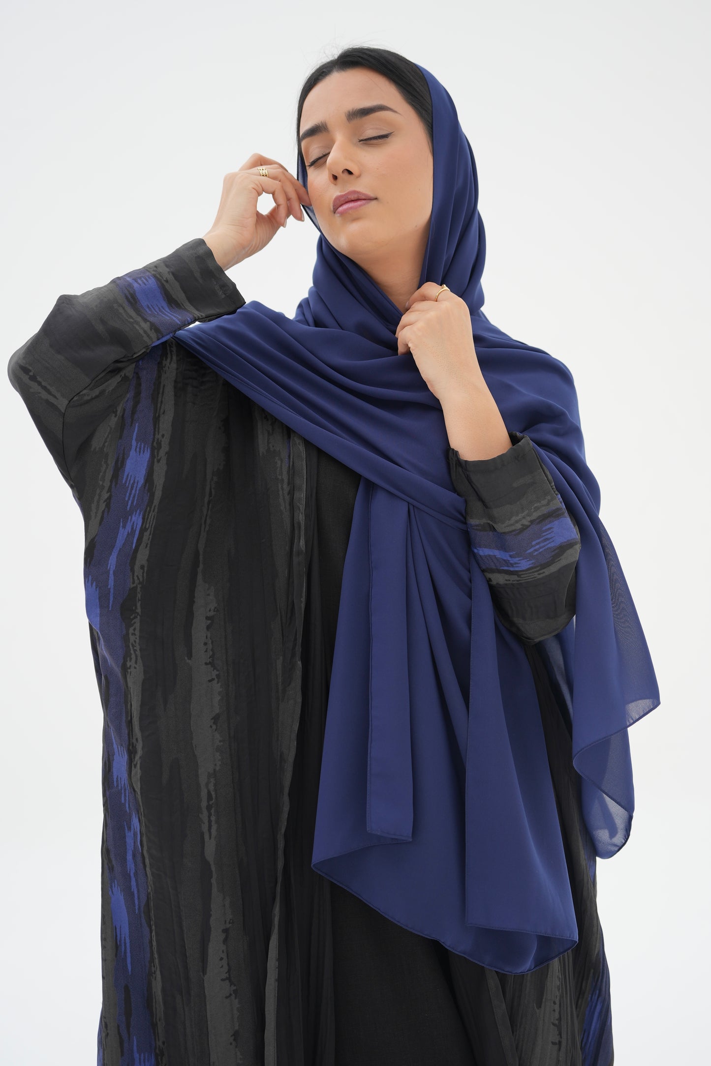 Blue Abaya SD06-24