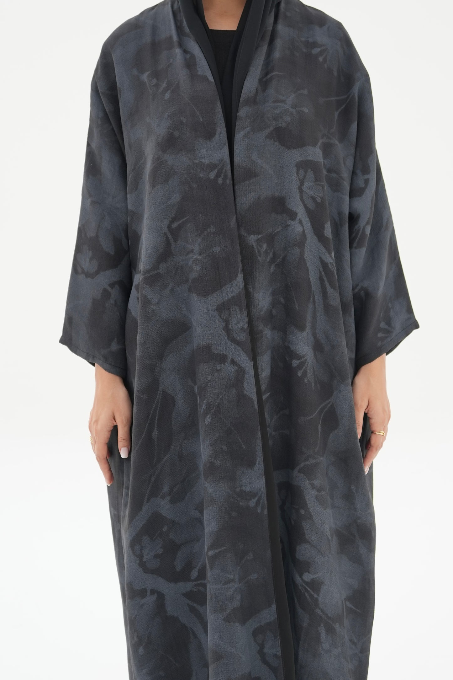 Navy Blue Abaya SD010-24