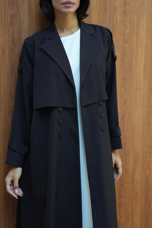 Black Abaya SD06-24