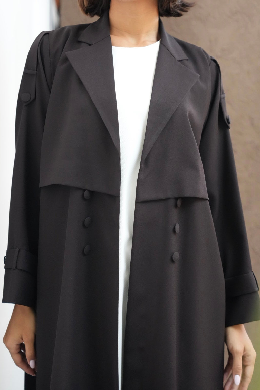 Black Abaya SD06-24