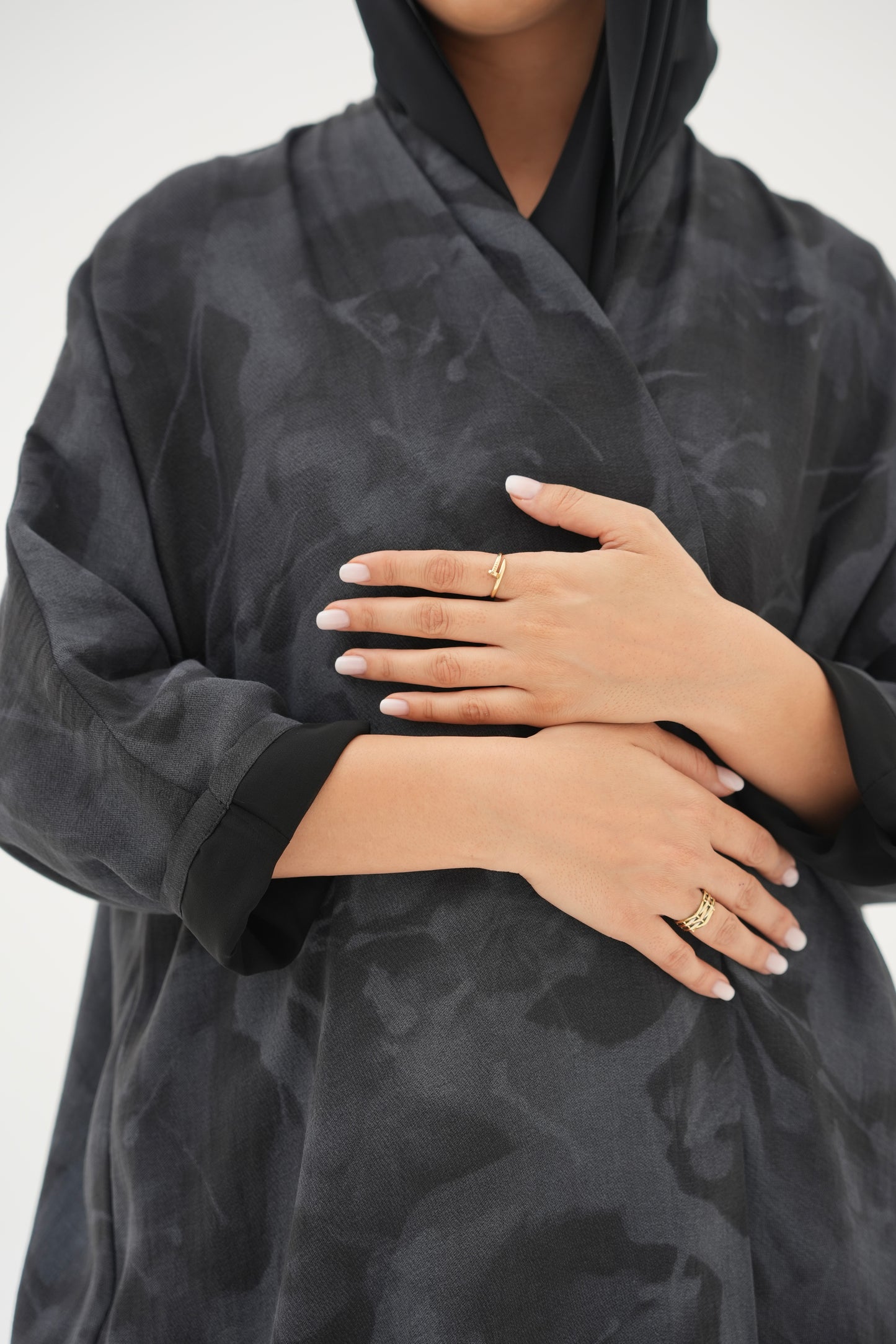 Navy Blue Abaya SD010-24